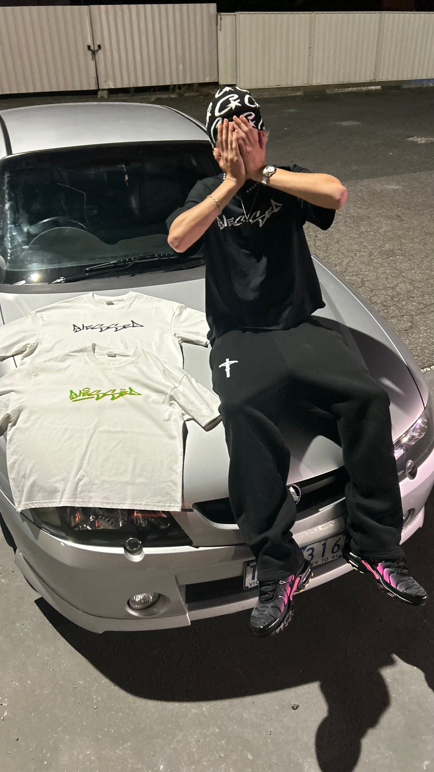 BLESSED "CROSS" PANTS