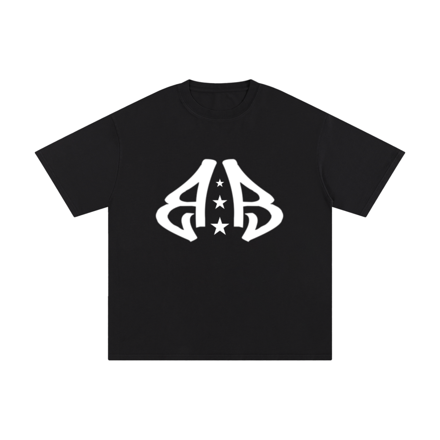 BLESSED BB LOGO TEE BLACK