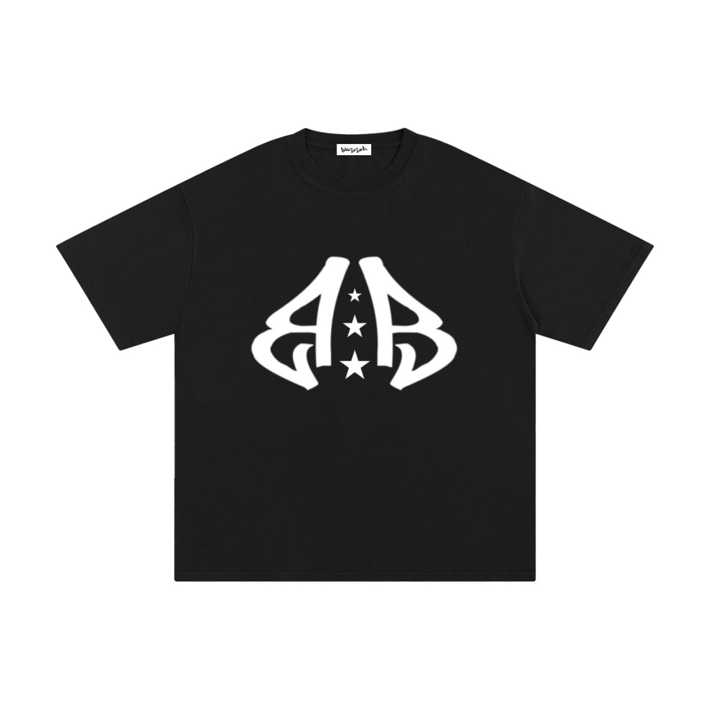 BLESSED BB LOGO TEE BLACK