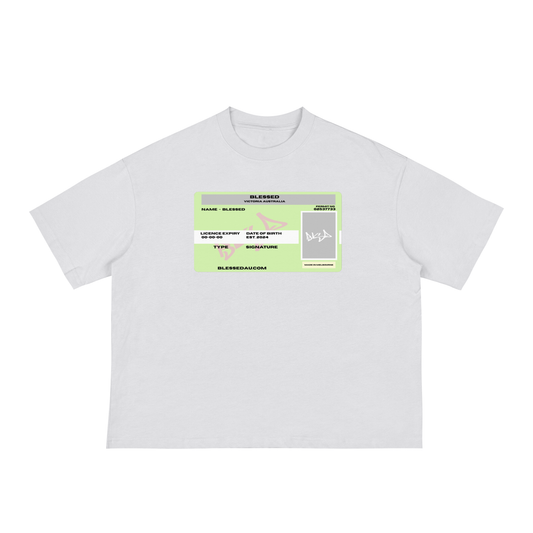 BLESSED "LICENSE" TEE