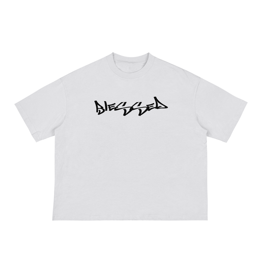 BLESSED "NOTHING LASTS 4 EVER" WHITE TEE
