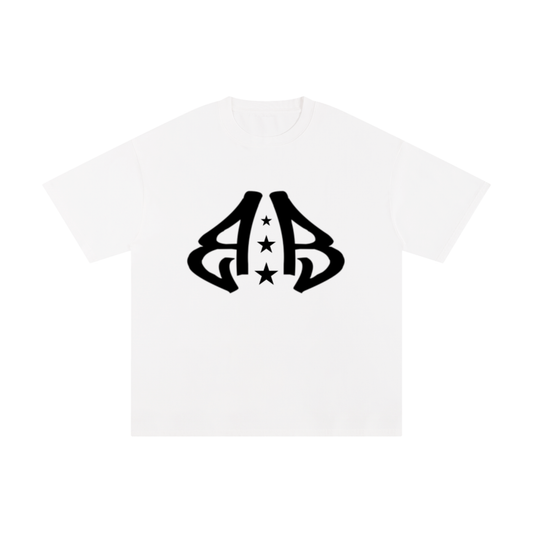 BLESSED BB LOGO TEE WHITE