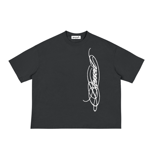 BLESSED CALIGRAPHY TEE